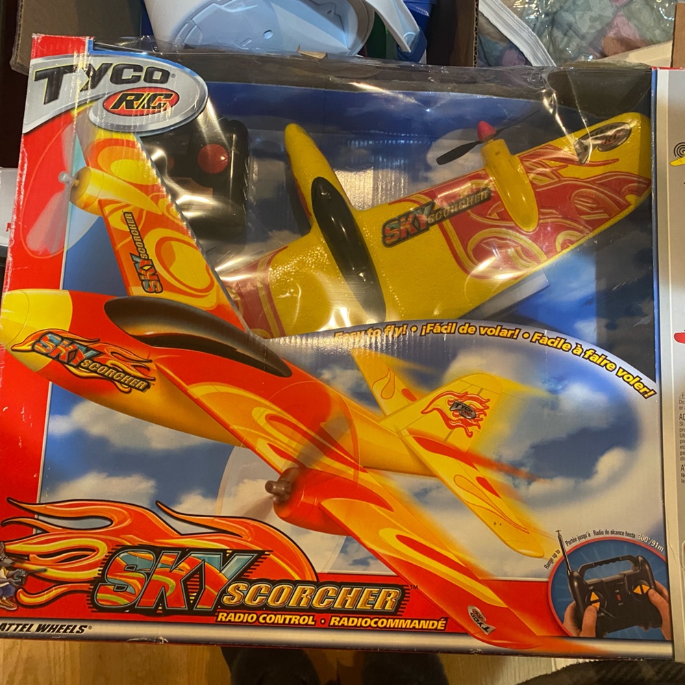 Toy plane. Never opened. Collectors item?